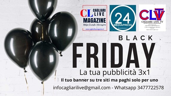 Pubblicità 1 pubblicità black friday cagliari live