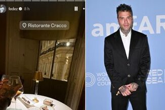 Fedez cena romantica da Cracco con una ragazza lultima volta era andato con Chiara Ferragni