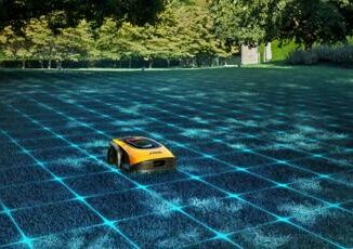 Robot tagliaerba autonomo Stiga alla mostra LItalia dei Brevetti