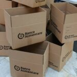Scatoloni della colletta alimentare olbia