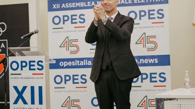 Juri Morico riconfermato presidente nazionale di OPES