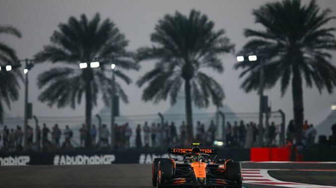 Le McLaren volano nelle libere di Abu Dhabi, Ferrari dietro