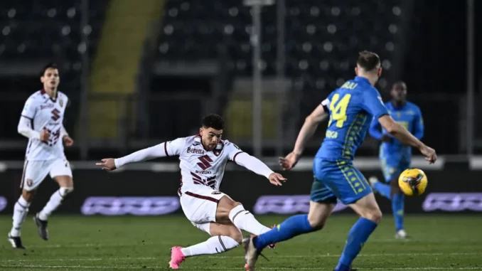 Al Castellani decide una magia di Adams, Empoli-Torino 0-1