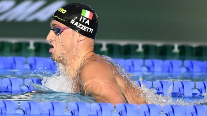 Quarto podio per Razzetti, cadono cinque record del mondo