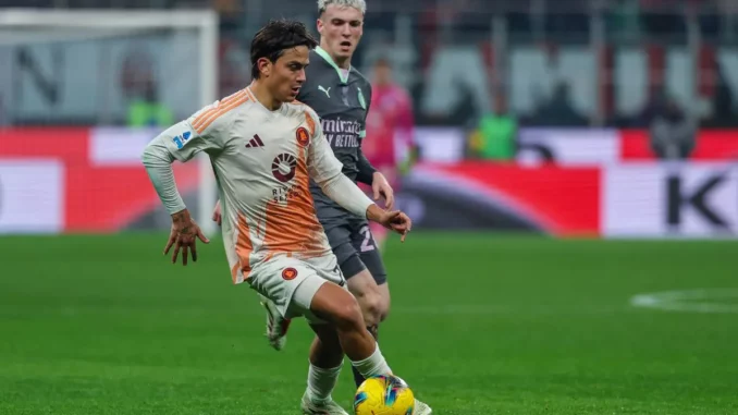 Dybala risponde a Reijnders, fra Milan e Roma è 1-1