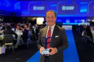Andrea Pietrini di Andrea Pietrini premiato come CEO dellanno a Le Fonti Awards