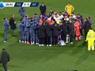Bove malore in Fiorentina Inter giocatore in ospedale e cosciente