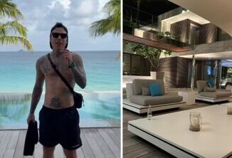 Fedez vola a St Barth il Natale nella villa di lusso ai Caraibi