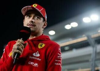 Ferrari doppio Leclerc ad Abu Dhabi Charles in pista con il fratello Arthur