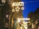 Pupi Avati allaccensione delle luminarie natalizie di Via Margutta Foto