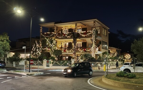 Casa natalizia a Olbia
