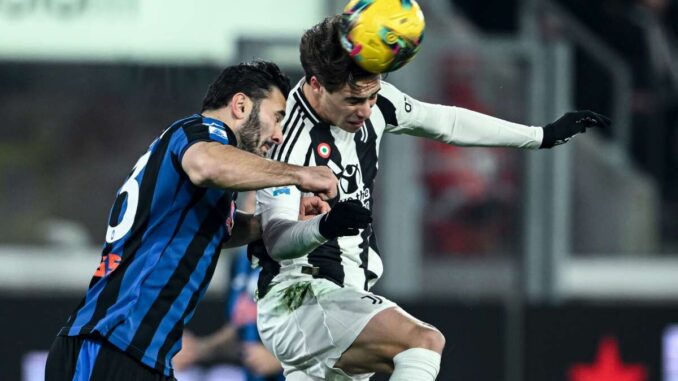 Atalanta-Juve 1-1, Kalulu e Retegui decidono il recupero