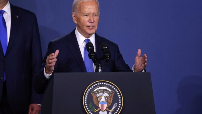 Biden saluta gli Usa “Ho dato cuore e anima alla nazione”