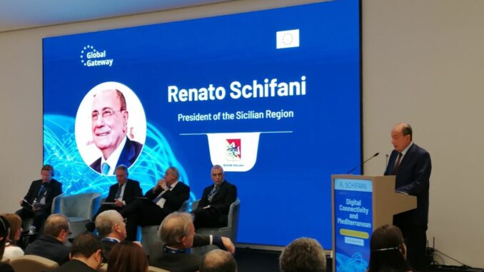 Summit su Connettività digitale nel Mediterraneo con Urso e Schifani