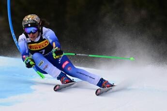 Sci, esulta ancora Brignone: vittoria nel SuperG e allungo in classifica 1 Sci esulta ancora Brignone vittoria nel SuperG e allungo in classifica