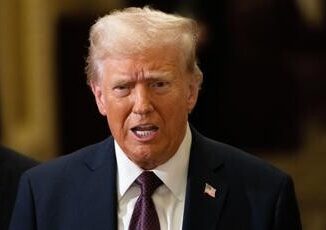 Trump giuramento indoor Fa freddo cerimonia nel Campidoglio