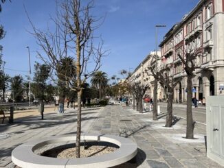 Via Roma dopo i lavori di ristrutturazione