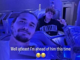 Zverev in aereo con Sinner Per una volta davanti a Jannik