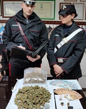 carabinieri sequestro droga e armi a selargius