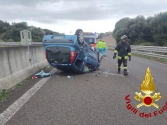 incidente statale 131 porto torres