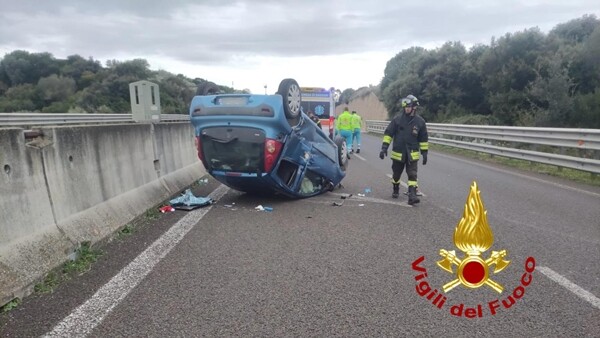 incidente statale 131 porto torres