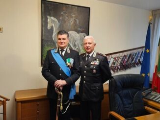 Raffaele Cossu Carabinieri congedo
