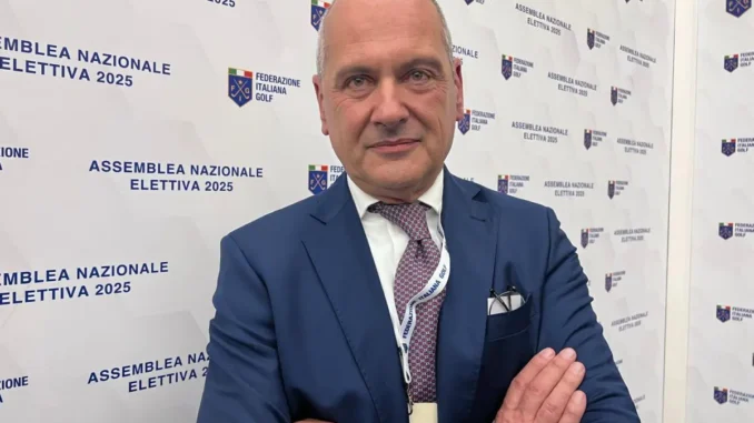 Cristiano Cerchiai eletto nuovo presidente della Federgolf