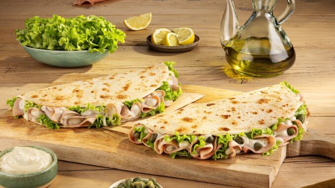 Il vitello tonnato incontra la piadina per una ricetta limited edition