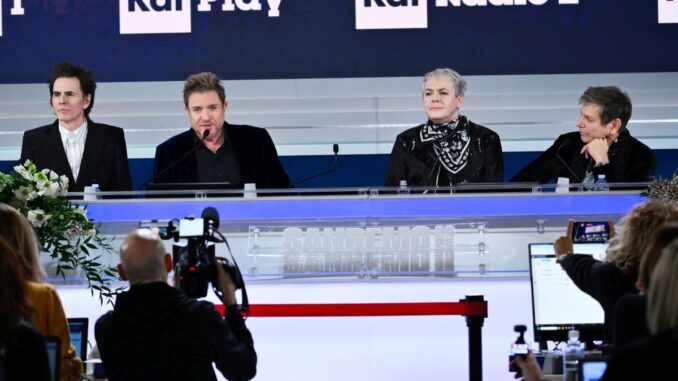 Sanremo, Duran Duran “La musica ci rende felici”
