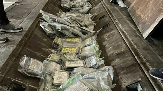 Gioia Tauro, polizia sequestra 137 kg di cocaina