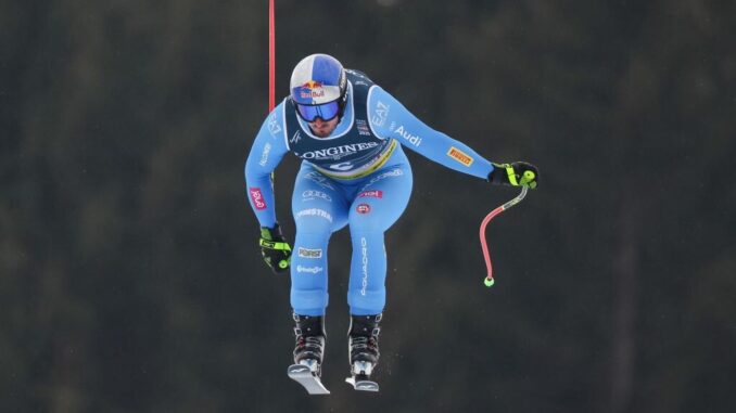 Paris terzo nel Super-G di Crans Montana, vince Odermatt