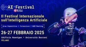 Ad AI Festival gli stati generali dellArtificial Intelligence appuntamento a Milano il 26 e 27 febbraio