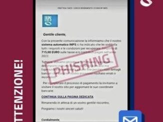 Alert Inps sui social Non cliccate su pagina dedicata e non fornite nessun dato
