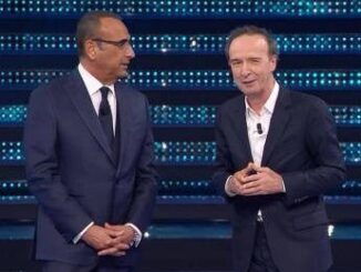 Benigni lo show a Sanremo Musk ama il Festival e innamorato di Giorgia