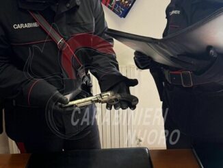 DETENZIONE ARMA CLANDESTINA_UN ARRESTO A SORGONO