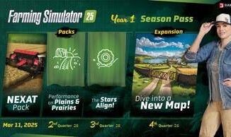 Farming Simulator 25 aggiornamento dei contenuti con macchinari gratuiti Il trailer
