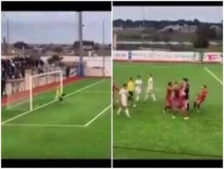 Incredibile in Puglia segna su rigore ma rete e bucata niente gol Video