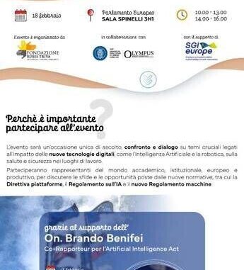 La Fondazione Rubes Triva porta a Bruxelles il dibattito su salute e sicurezza sul lavoro