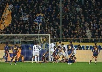 Parma Roma 0 1 perla di Soule regala i tre punti a Ranieri