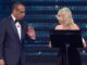 Sanremo 2025 Katia Follesa e la gag Ferragni Leggo una lettera alle me nonna