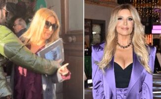 Sanremo 2025 Lucarelli attaccata da signora fuori hotel lei spiega sui social