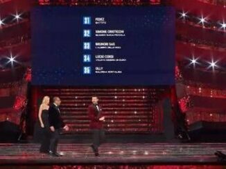 Sanremo 2025 i 5 finalisti Fedez Simone Cristicchi Brunori Sas Lucio Corsi e Olly