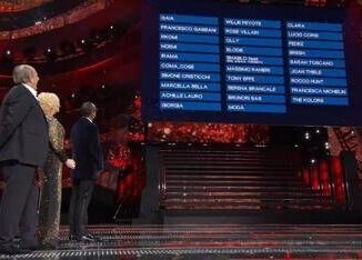 Sanremo 2025 la top 5 prima serata Brunori Giorgia Lucio Corsi Cristicchi e Achille Lauro