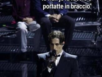 Sanremo in uno scatto la vignetta di Osho per Damiano David e Alessandro Borghi