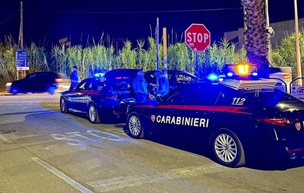 carabinier posto di blocco