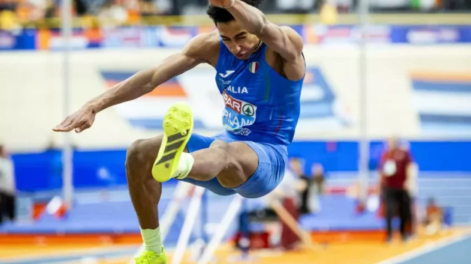 Furlani vince l’argento nel lungo agli Europei indoor