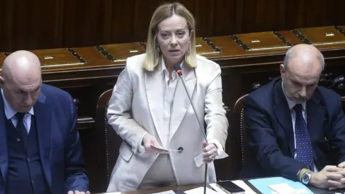 Meloni alla Camera legge Manifesto di Ventotene, “Non è la mia Europa”