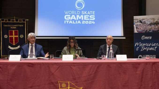 Sport diventa cultura, presentato libro dei World Skate Games 2024