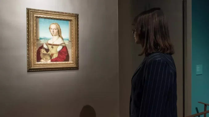 Alle Gallerie d’Italia – Napoli la “Dama col liocorno” di Raffaello