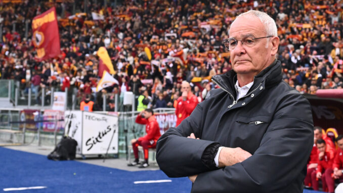 Ranieri “Non sarà Gasperini il nuovo tecnico della Roma”